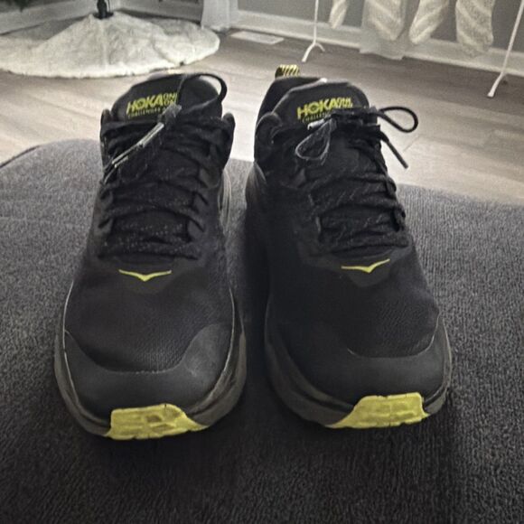 Hoka One One Challenger ATR 6 GTX Gore-Tex Trail Running Shoes Mens 12 Black - Picture 2 of 8